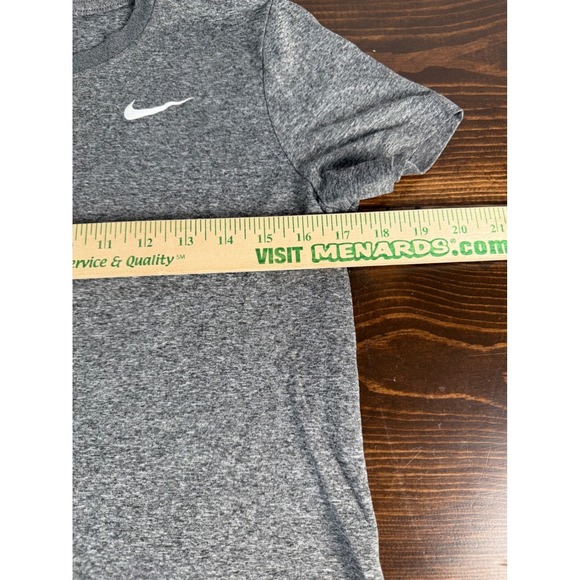 Nike Dri-FIT Gray T-Shirt Soccer Graphic Tee Women's Medium Athletic Top & Pants - Picture 4 of 16